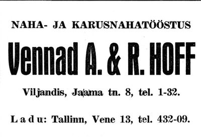 Hoff Abram and Robert
