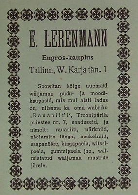Lerenmann
