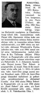 Makovski Boris

