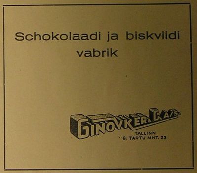 Ginovker chocolate factory
