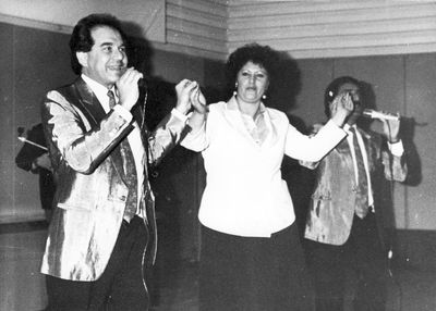 1988 - "Duo Reim" from Israel in concert in the Union house in Tallinn - 20/12/1988
"Duo Reim" (Israel Gootesdiner and Benni Rosenbaum)
