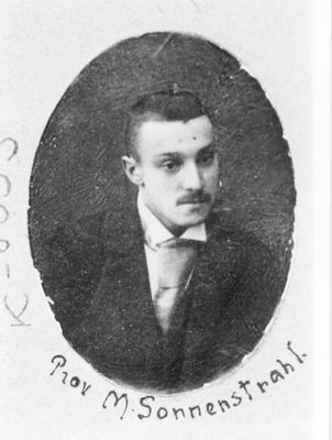 Sonnenstrahl Max. Provisor - 1883
