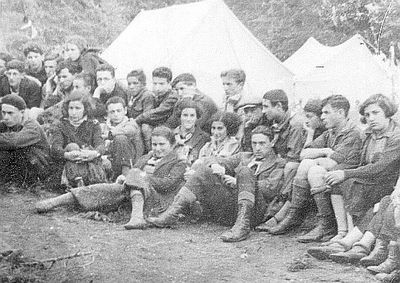 Kuressaare (Saaremaa) camp - 1934/35

