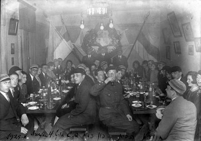 1928-10-6 Celebration of the new Hasmonea home at 4 Auriku street in Tartu - X/1928
