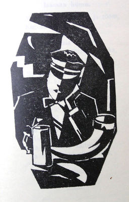 Illustrations by the Limuvia student Boris Grinson from the book "Limuwia songs" published in Tartu in 1928 (Tartu University Library)
