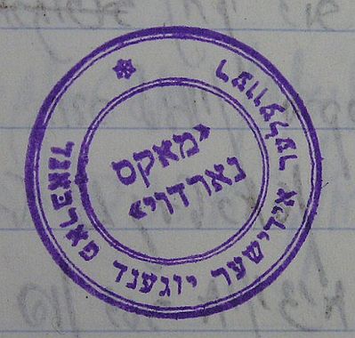 Max Nordau youth yidisch movement
