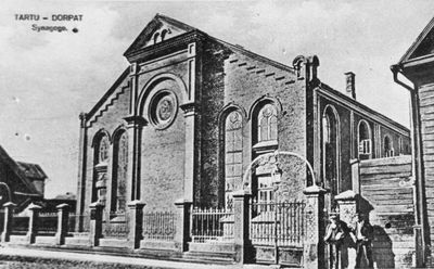 Tartu Great Synagogue - 1914
