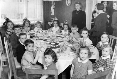 Borja Pakkin's birthday - 1940
Going from the bottom to the left:  Andre Fürst, Mark Fürst, ?, Borja Pakkin 
