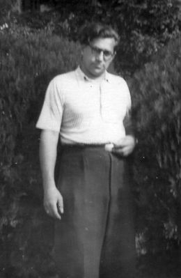 Hirsch Scherman after the war
