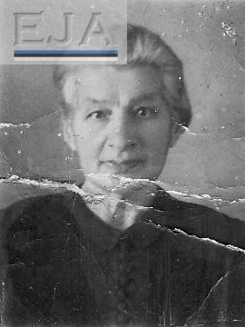 Mina Scheberstein in Malmyzh ~ 1950
