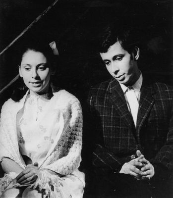 1971 - "Anne Frank"  - Tallinn Jewish Theatre - 1971
Inna Gelb (Anne Frank) and Mark Schagal (Peter van Daan)
Keywords: [history]