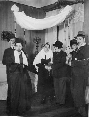 Tallinn - 1934. Jewish Gymnasium - 1934 - graduation "theater"
