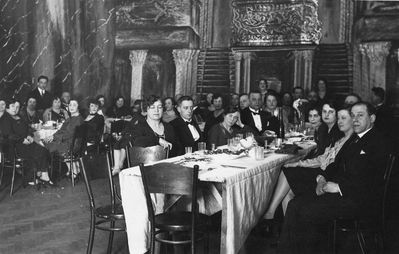 Tallinn - 1929. Teachers and parents commitee of the Jewish school in Tallinn in 3/1929
