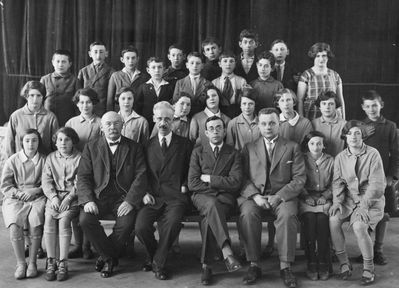 Tallinn - 1929. Jewish Gymnasium  V class - 6/1929

