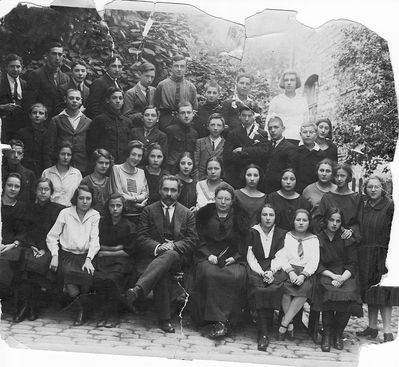 Tallinn - 1924. Private Russian gymnasium - 1924
