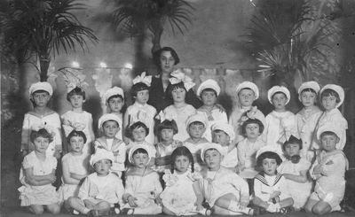 Tallinn - 1926.  Hebrew Kindergarten "Am ha sefer" 1926-29
