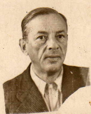 Benjamin Braschinsky - immediately after the prisoners camp - the exact year unknown (1940's)
