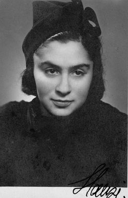 Hani Aronovitsch (Eidelkind) 1938.
