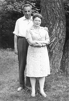 Boris Epstein and Manja Epstein (Minkov) - 1966
