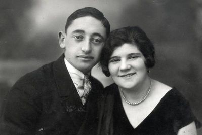 Jeirus  - Tartu, 1928
Max Jeirus and Lea Jeirus (Varejatov)
