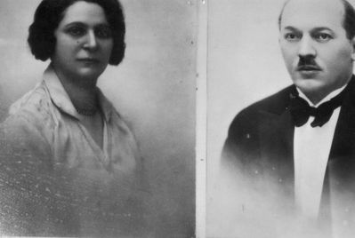 Samuel Katz and Tsilla Katz (Itskovitsch) - 1933.
