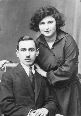 Nechemia Goldmann
Nechemia Goldmann (1896-1988) and Ida Goldmann (Schetzen) (1901-1991) 
