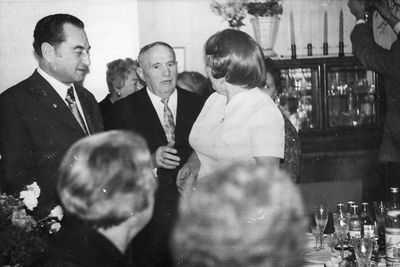 Gibes celebrating his silver wedding anniversary - 8.11.1974
Dental technician in Military hospital
Keywords: [Medics]