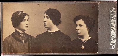 Sisters Rahil, Rebeka and Vera Haitov

