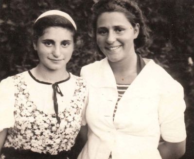 Haitov sisters
Left to right: Ester Haitov, Bella Haitov
