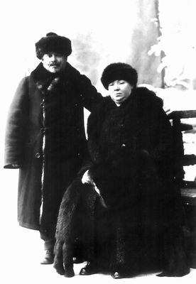 Kaplan Jacob and Lina in Tartu
