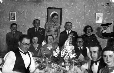 Wedding in Tallinn
Sitting at right Pinchas and Rachel Kats
Keywords: [unknown]