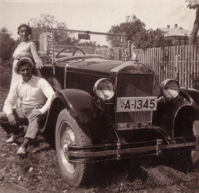 Moisei and Sonja Gluschkin
