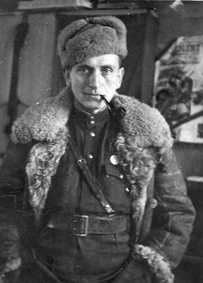 Ruven Kamenovski in the Soviet army 1944
