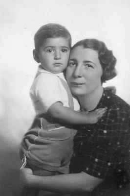 Mascha Gendel with Adir - 19/10/1937
