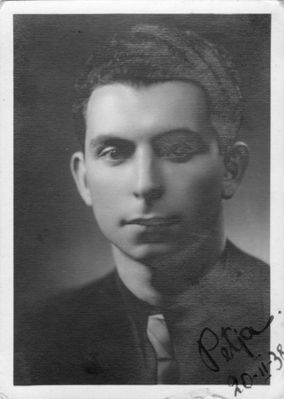 Pesach (Petja) Pats - 20/2/1938 - Tartu

