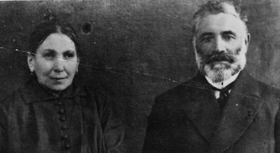 Rabbi Jehuda Saks and Rivka Saks
From Valga. Rivka Saks (Goldberg). Picture taken somewhere during the WWI
