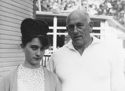 Schats - 1966 Võsu
David Schats with daughter Victoria Mezereckaja (Ostanina)
