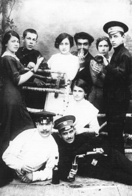 David Vseviov batchelor party 1913
