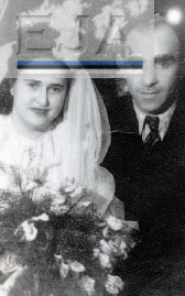 Jakov Gerschanovitsch and Rachel Randvee (Gerschanovitsch, nee Zivjan)
This photograph shows my [Rachel Randvee] first husband, Yakov Gershanovich, and me. We got married in Tallinn in November 1946.
