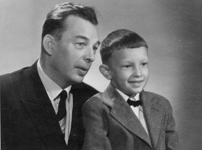 Tallinn June 1961
Jarantsev with son Vova. Not clear why it is here
