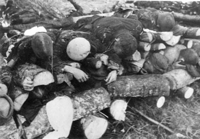 Klooga -  the site of mass murdering
