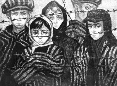 From the collection of pictures "Хотим жить, смеяться" (we want to live and laugh) 1959 Klooga - Sima Schkop
