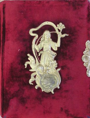 1910 ~  Photo album presented to Ljubov Schimschilevitsch (Karabanov) by her employees in S. Peterburg 
