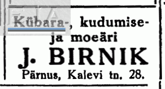 Birnik Jenny
Pärnu
