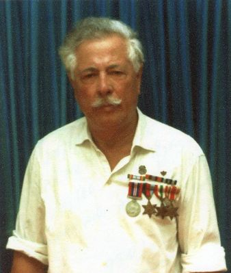 Asher (Osja) Ben-Shmuel (Itzoch) (1913-1995)  in Israeli fleet. 1985.
