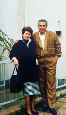 Besprosvany (Besprozvannõi). 1987, Hagen, Germany.
Irina and Boris Besprosvany (1942-2014)
Keywords: [medics]