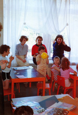 The first Jewish Kindergarten. 7.5.1990.
