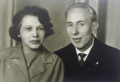 Selda Küpper (Naimark) (1920-?) and Dima Küpper
