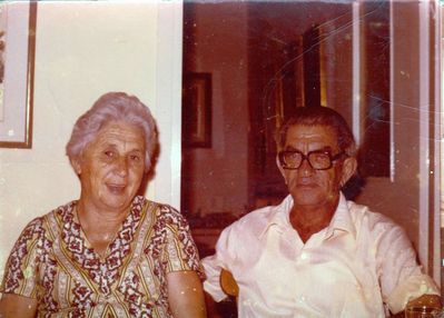 Benjamin Gordon (Gordin) and Miriam Gordon (Josselson). 1979
