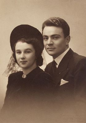 Moissei ("Muha") Beilinson [img]http://muuseum.jewish.ee/md.gif[/img] and Irene (Njuta) Beilinson (Kljas). 15.1.1940
